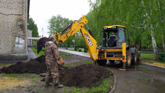 ремонт водопровода. сараи. 13.05.25