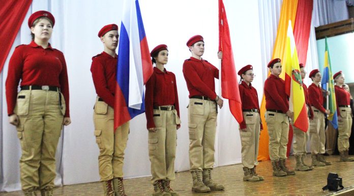 В Сараевском районе торжественно закрыли Год защитника Отечества