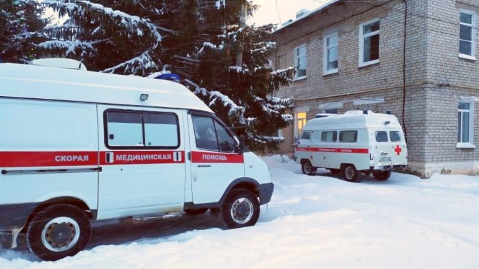 Машина скорая. Сараи. 13.01.26