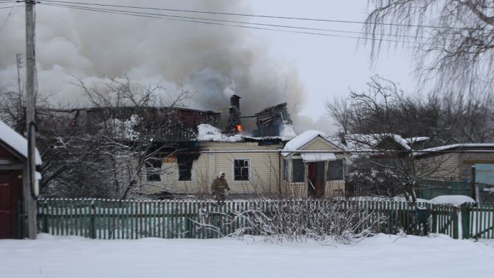 Пожар. Сараи. 30.01.26_2