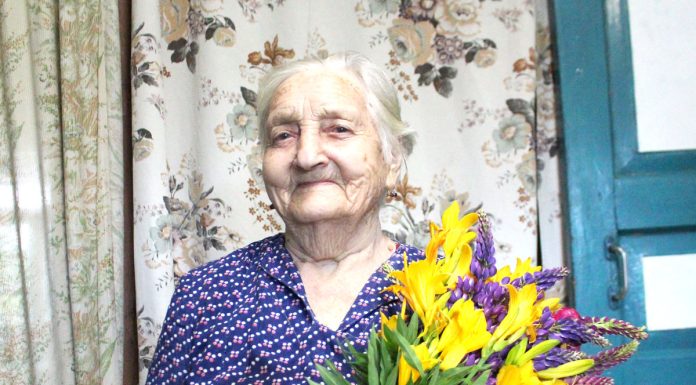 Капитолину Лукашину из сараевского села Напольное односельчане поздравили с 95-летним юбилеем