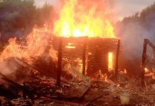 В селе Назарьево Сараевского округа сгорели жилой дом и надворные постройки